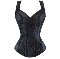 Gothic Korsett Corset aus Brokat  XL XXL 3XL