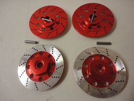 Radmitnehmer & Bremsscheiben Set, Neu, 1:10
