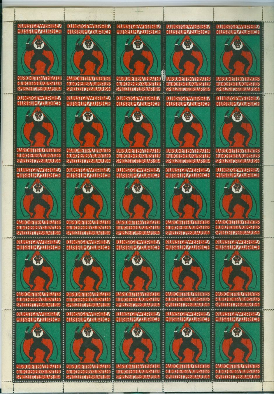 Tutti i francobolli: 1914 Werbung Schweiz – Usato da Zürich venduto da yago-rot