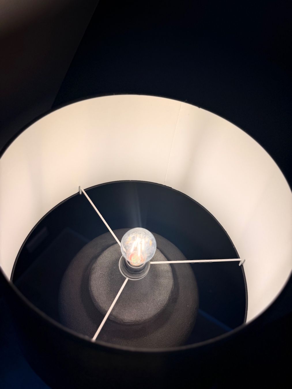 Loberon Lampade: Tischlampe Loberon schwarz – Usato da Pfungen venduto da Panino7 4