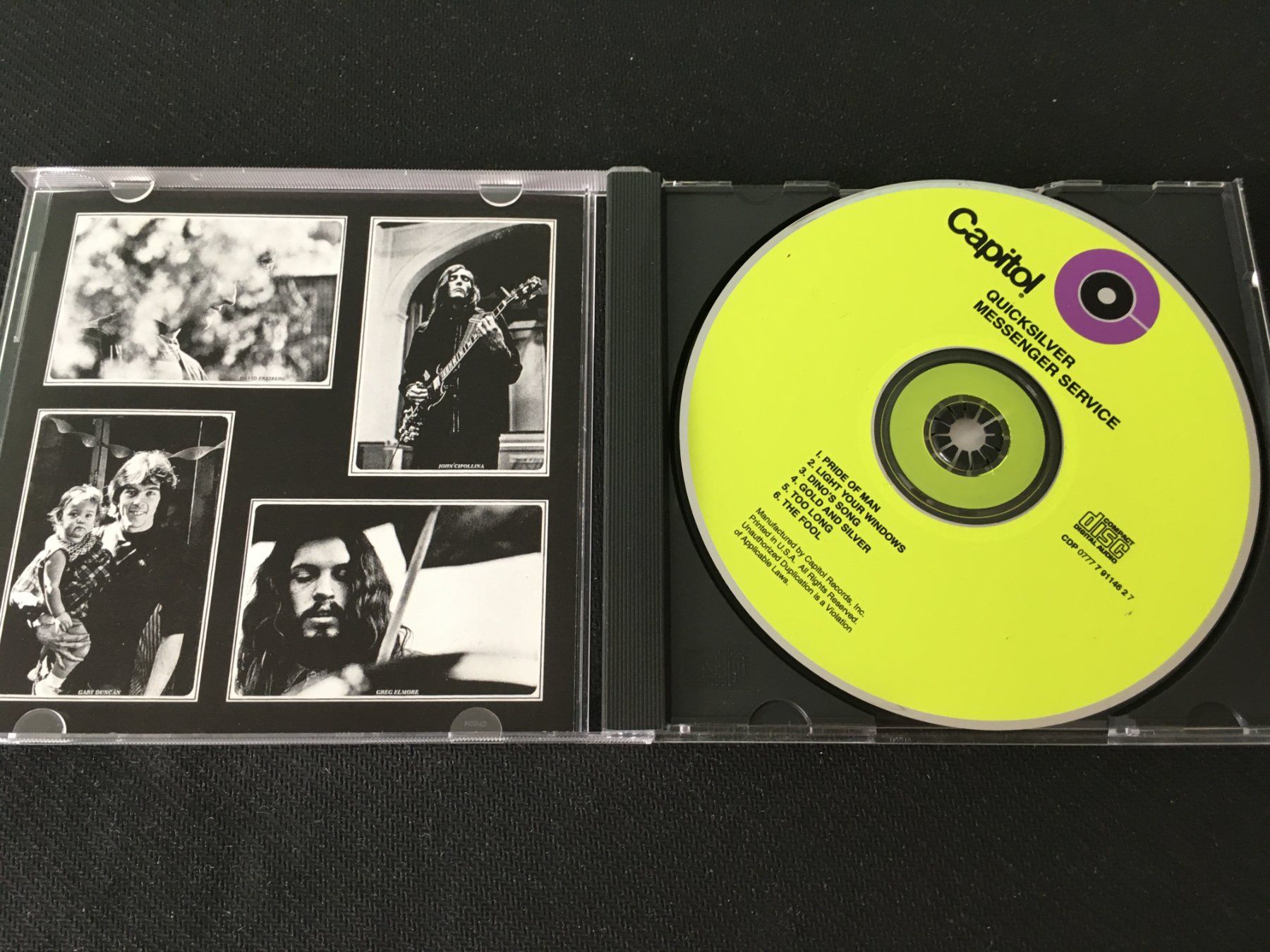 CD: Quicksilver - Messenger Service -CD- – Usato da St.Gallen venduto da MedienJoe 1