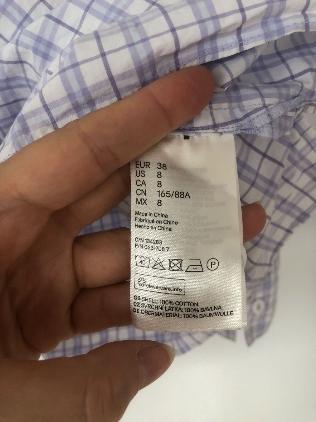 H&M Chemisiers: Vintage Hemd mit Karomuster, Gr. 38 / M, H&M – D'occasion à Zürich par Ambrette9 4