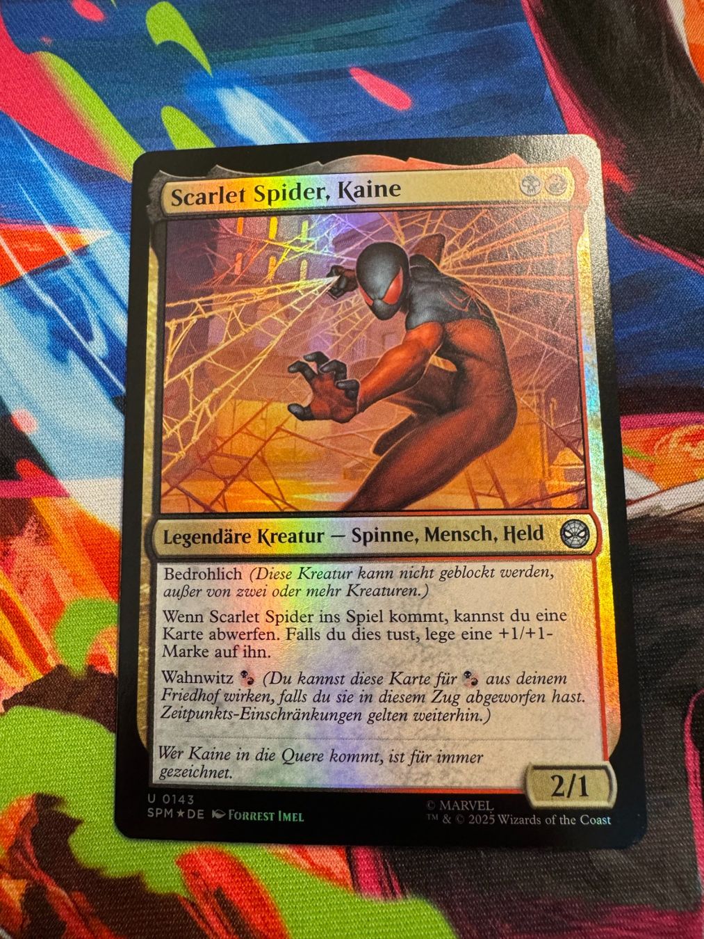 Magic The Gathering Carte collezionabili: Scarlet Spider, Kaine - Foil - Marvel's Spider-Man - Magic – Nuovo (secondo la descrizione) da Bülach venduto da Pfrenzel