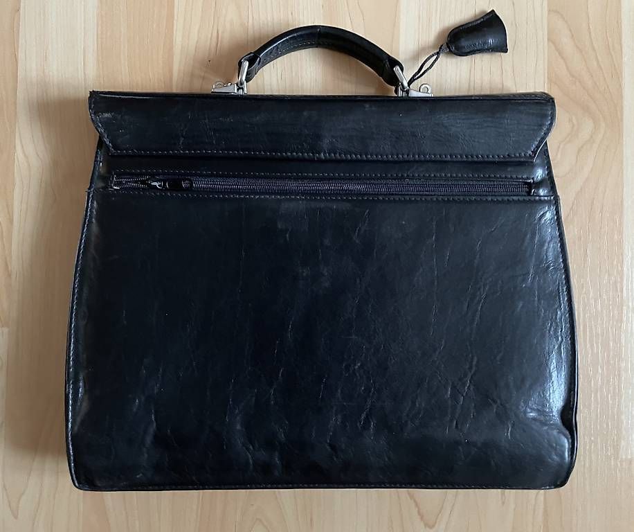 Valigie & Borse: Aktentasche Ledertasche schwarz – Usato da Kerns venduto da UDS82 1