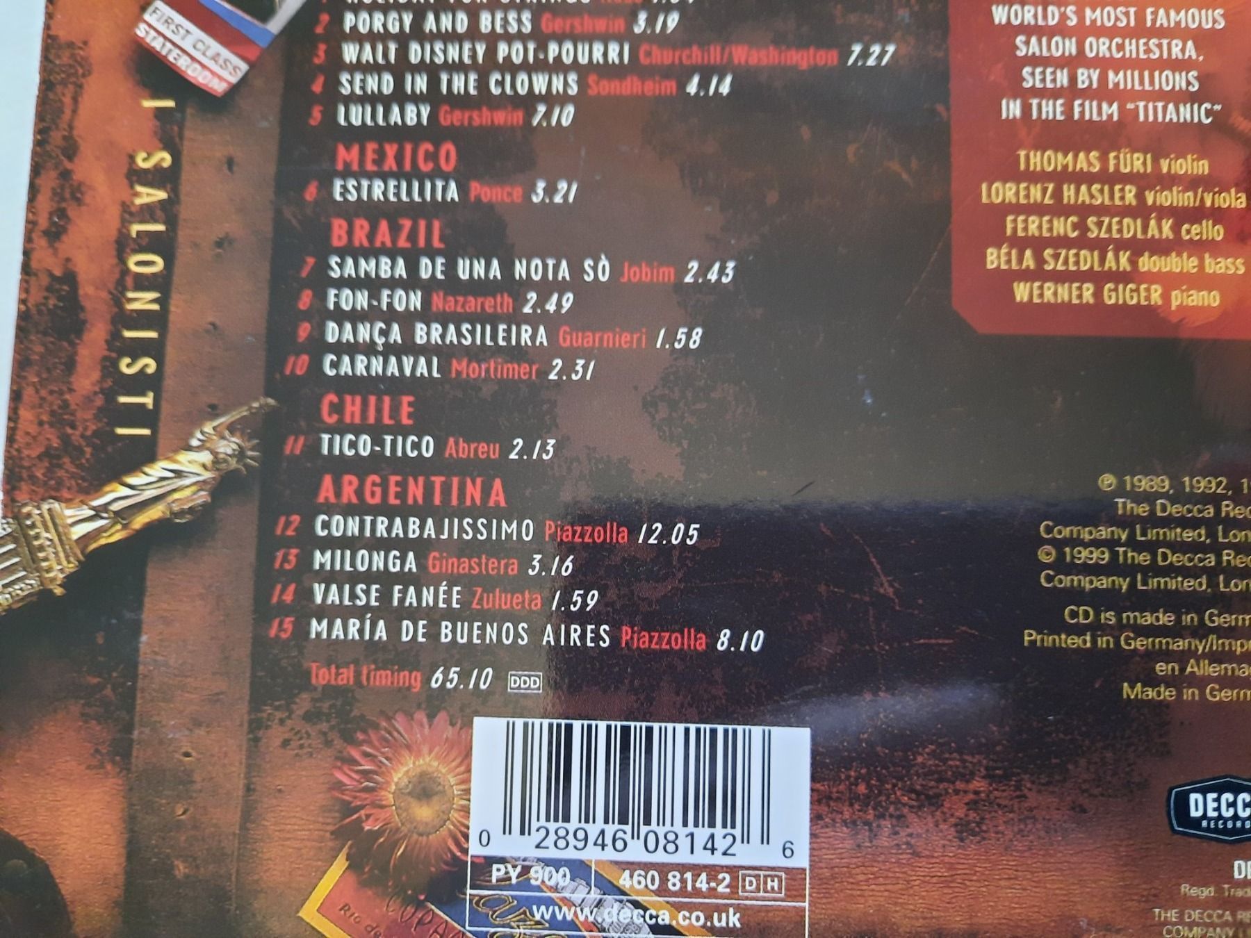 CDs: CD - Bon voyage - around the Americas – D'occasion à Pully par bro_n52j 3
