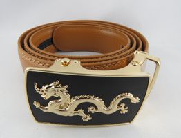 Hosengurt mit DRACHEN Schnalle - Schiebemechanik - Neu