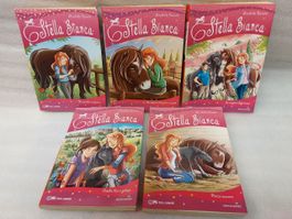 5x Stella Bianca - Collezione libri per Bambine / Ragazze