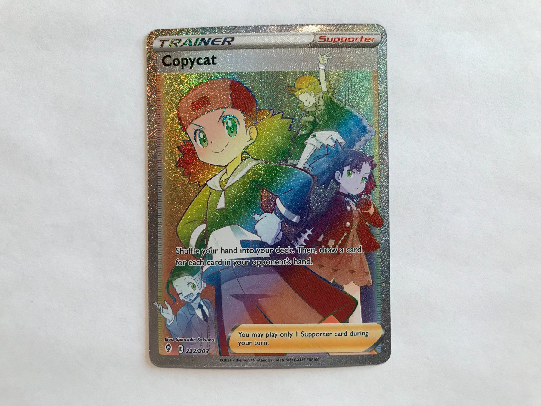 Pokémon Carte collezionabili: Trainer Copycat Rainbow EN – Usato da Hagendorn venduto da Pokecollectorch 1