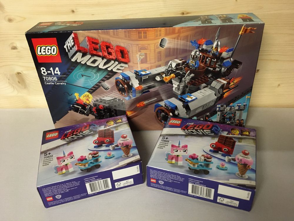 3x Lego Movie Set Nr. 70806 + 70822 (Neu und originalverpackt) in St ...