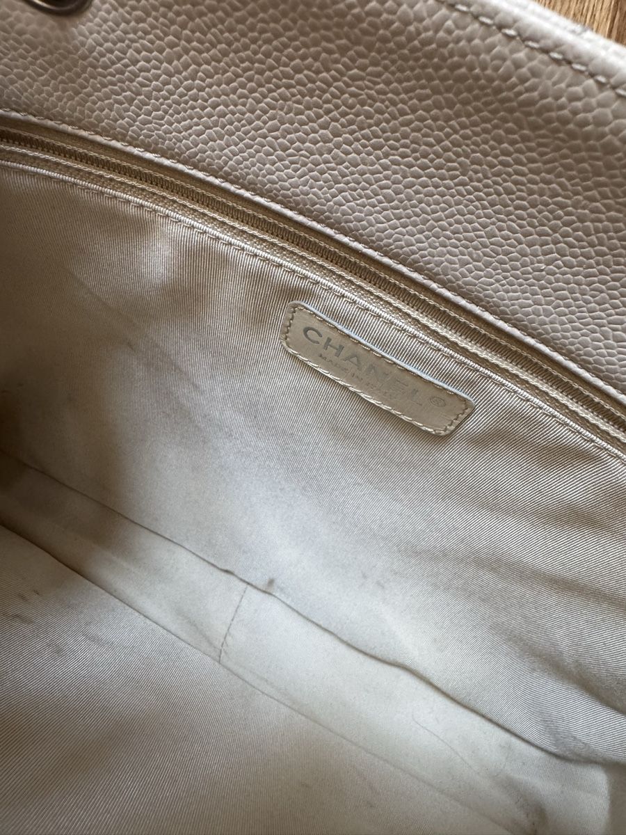 Chanel Taschen für Damen: Chanel Tasche, beige caviar Leder – Gebraucht aus Seon von noe_zz6w 9