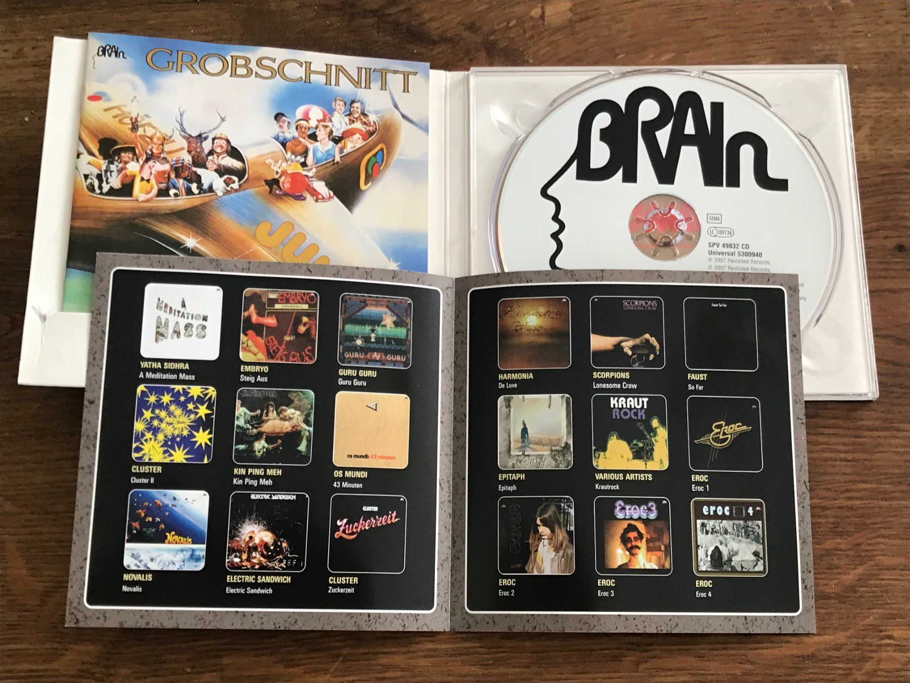 CD: GROBSCHNITT - Jumbo - Krautrock – Usato da Buchs AG venduto da Archie 1