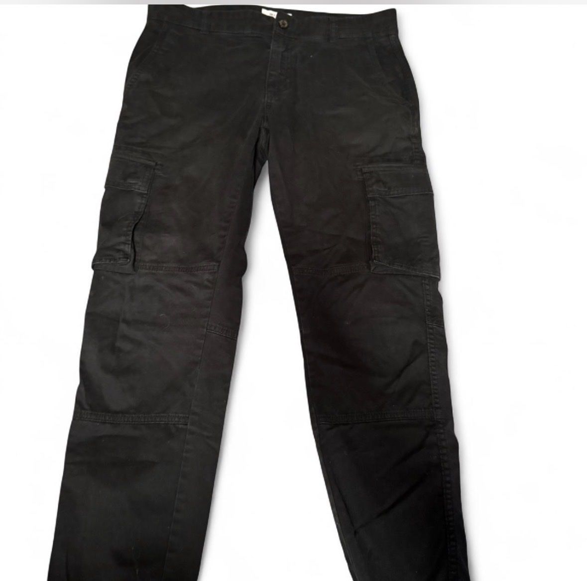 Pantaloni: Herren Cargo Hose schwarz  – Nuovo (secondo la descrizione) da Marbach SG venduto da Rob_sta