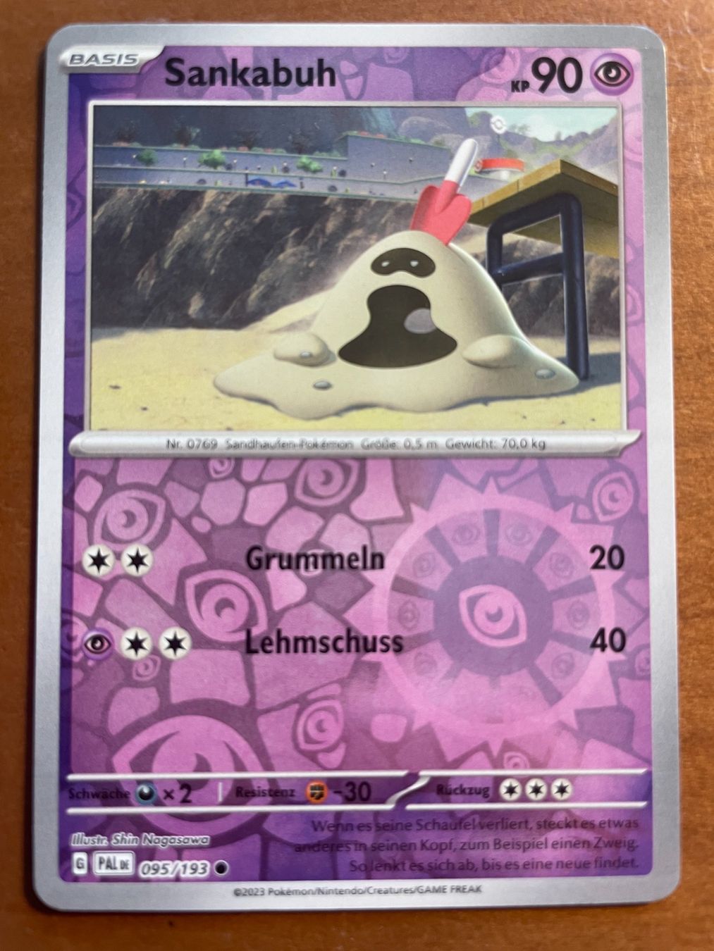 Pokémon Carte collezionabili: Pokemon Sankabuh Reverse (Versand gratis) – Nuovo (secondo la descrizione) da Chur venduto da Angerson