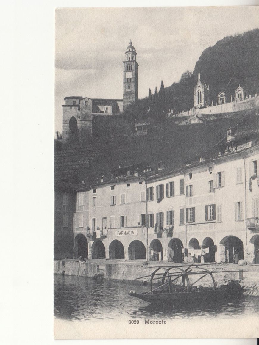 Ansichtskarten: Morcote 1911 – Gebraucht aus Bürglen TG von StampGraf