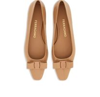 Ferragamo Ballerinas Grösse 7 (38) Lack Ballerinaschuhe