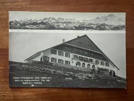 AK 1928 Hotel Chasseral Nods Stempel  (G2697)