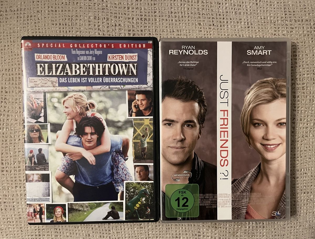 Alle DVDs: 2 DVDs: Elizabethtown / Just Friends – Gebraucht aus Arboldswil von Sonnenelfe