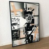Samurai Neo Expresssionismus Kunst Bild Stefan Bammert Act