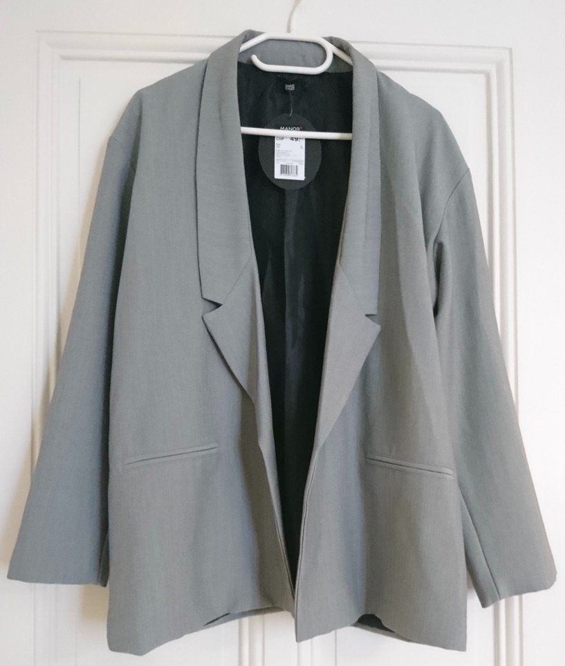 Yes Or No Giacche: Blazer gris de Yes Or No – Nuovo e nell'imballaggio originale da Châtelaine venduto da fil_7lqg