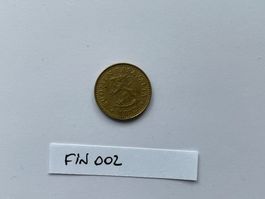 Münze aus Finnland 1972