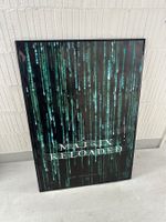 Matrix Reloaded Filmplakat gerahmt