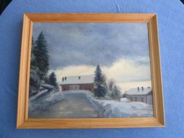 Anna Gandolfi - Ital. Schule 20. Jhrd. - Oel Lw - signiert