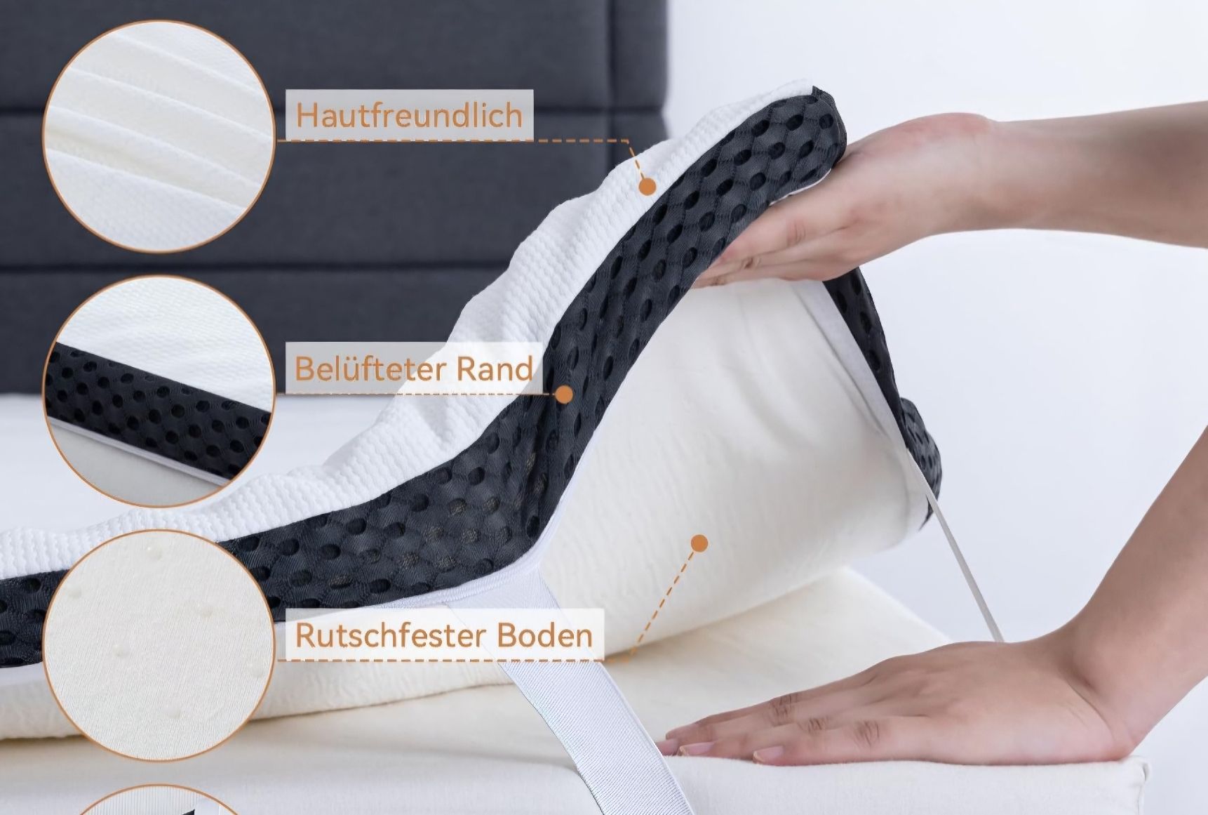 Matelas: 7-Zonen-Memoryschaum Topper – Neuf (Voir description) à Brittnau par Pilze10 1