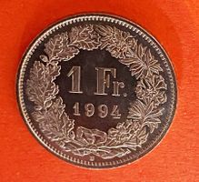 1 Franken 1994 stgl *niegelnagelneu!* unzirkuliert