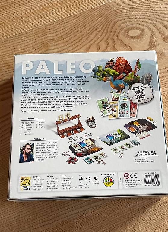 Giochi: Gesellschaftsspiel Paleo – Usato da Zweisimmen venduto da Mikat 1