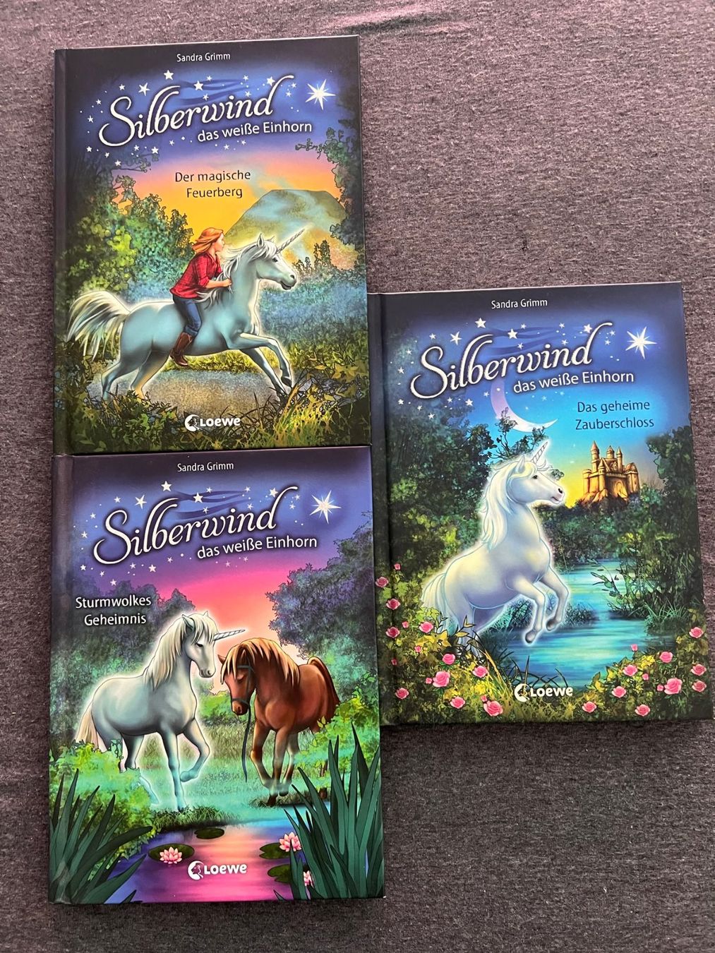 Livres: 3 Kinderbücher Silberwind Sandra Grimm – D'occasion à Langwiesen par rheinfall59