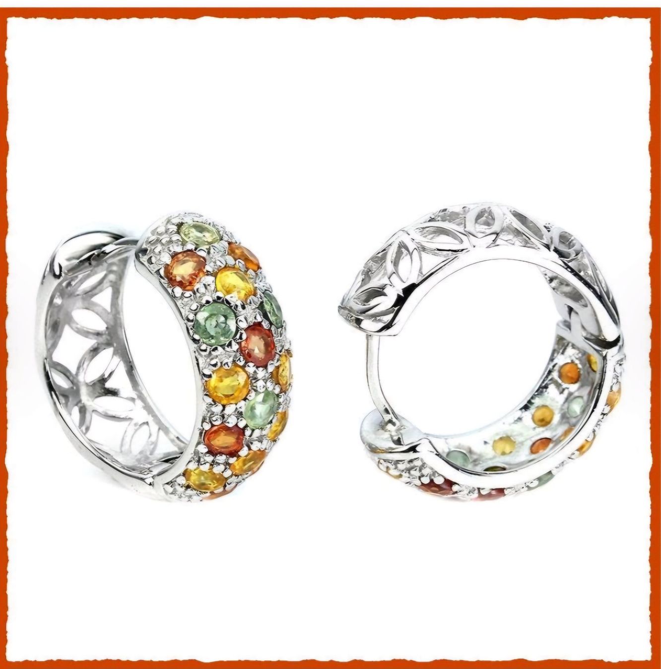 Orecchini pendenti & Orecchini a lobo: ♛ Saphir Multicolor 925 Silberohrringe – Nuovo e nell'imballaggio originale da Alpnach Dorf venduto da ste_t7mn 1