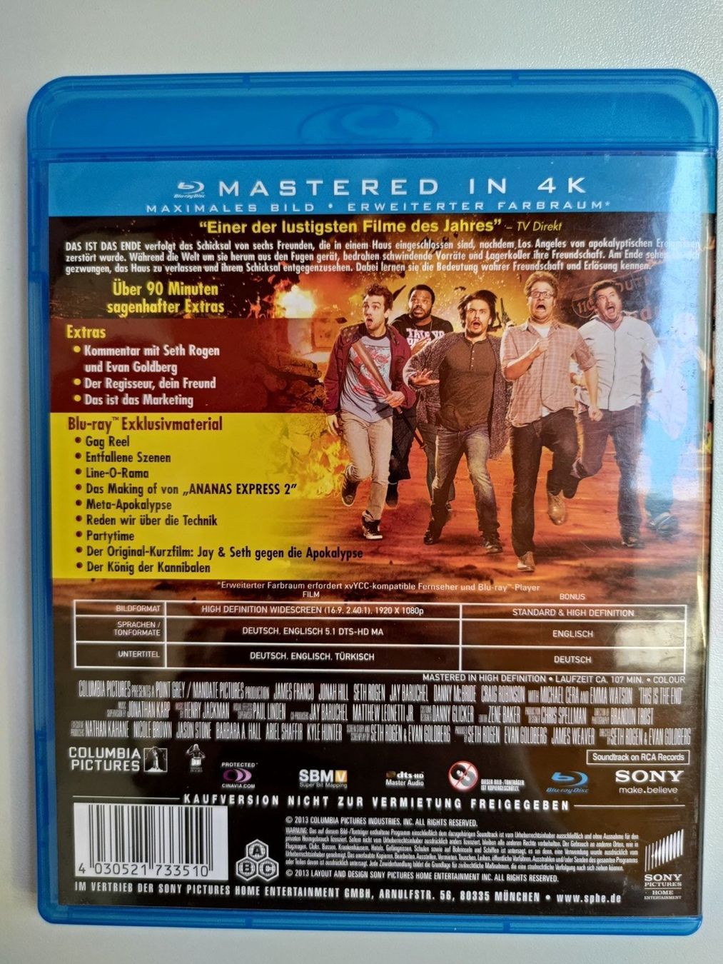 Alle DVDs: Das ist das Ende – Gebraucht aus Liestal von Kratzilla 2