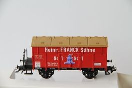 Heinr. Franck, Württemberg, Märklin, Klappdeckelwagen HO Neu