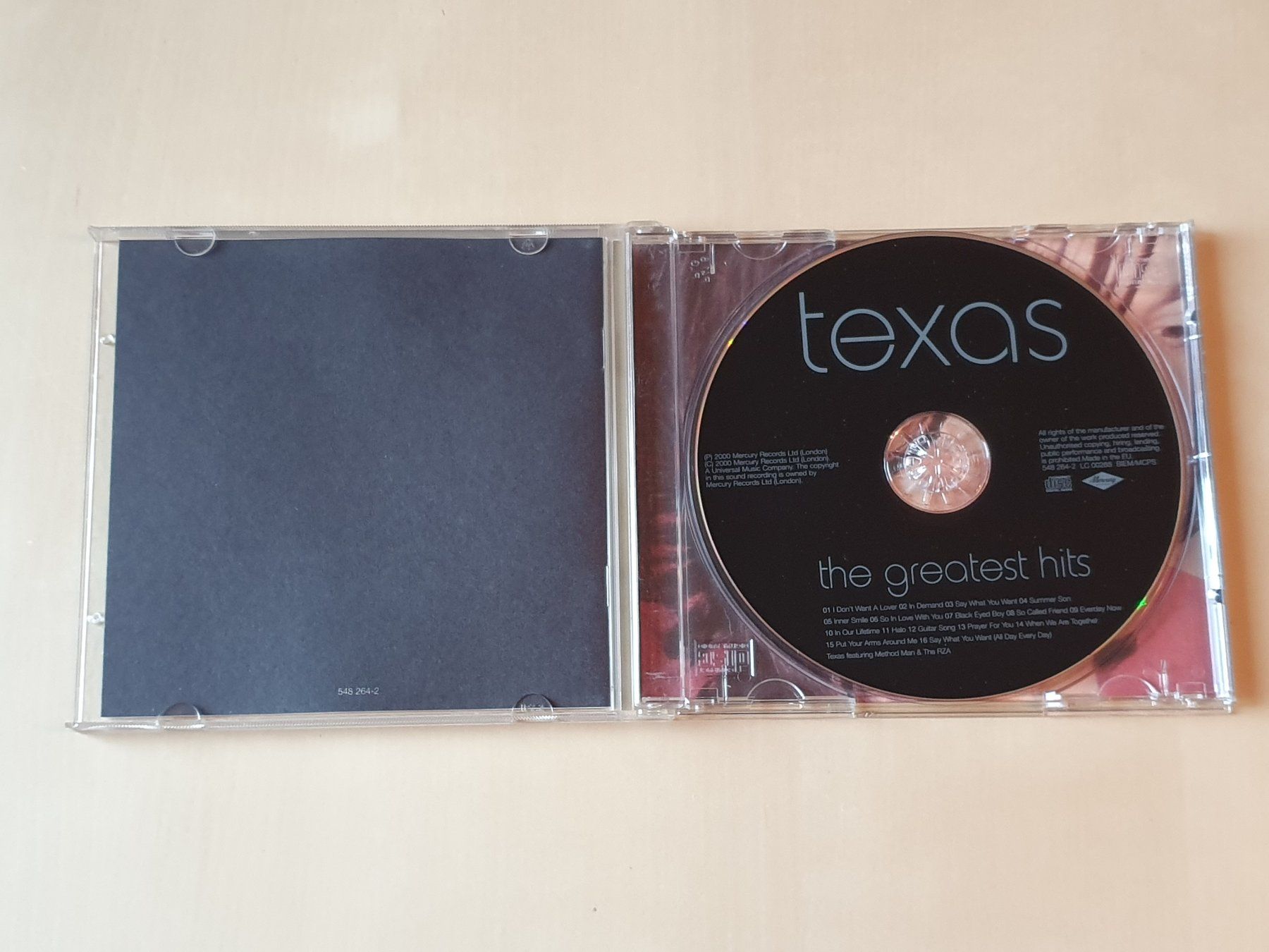 CD: Texas the Greatest Hits – Usato da Stansstad venduto da collectorsshop 2