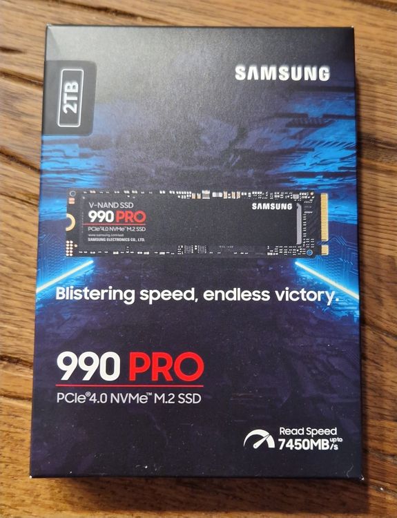 Samsung SSD 990 PRO M.2 2280 NVMe 2000 GB (Neu und originalverpackt) in ...