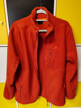 Nordcap Fleece Jacke, Orange, Grösse L - Top Zustand!
