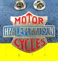 HD HASRLEY-DAVIDSON 2NÄGEL-PIN GEPRÄGT VINTAGE OLDI