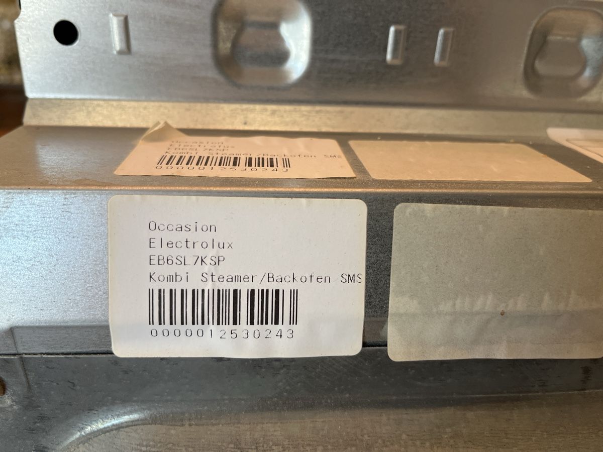 Electrolux Backöfen: Electrolux EB6SL7KSP Kombi Steamer/Backofen SMS – Gebraucht aus Colombier NE von andpsykz3 2
