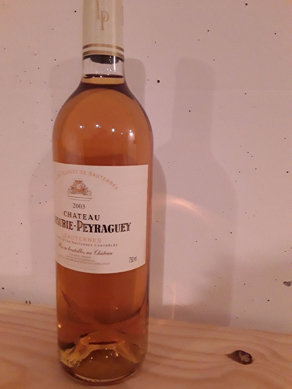 Wein: Lafaurie Peyraguey 2003 / Sauternes – Gebraucht aus Bazenheid von derdelorean01 3