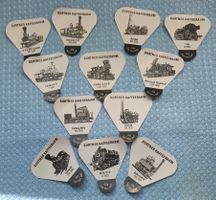 12 Gurtner Kaffeerahm Deckel Dampfloks