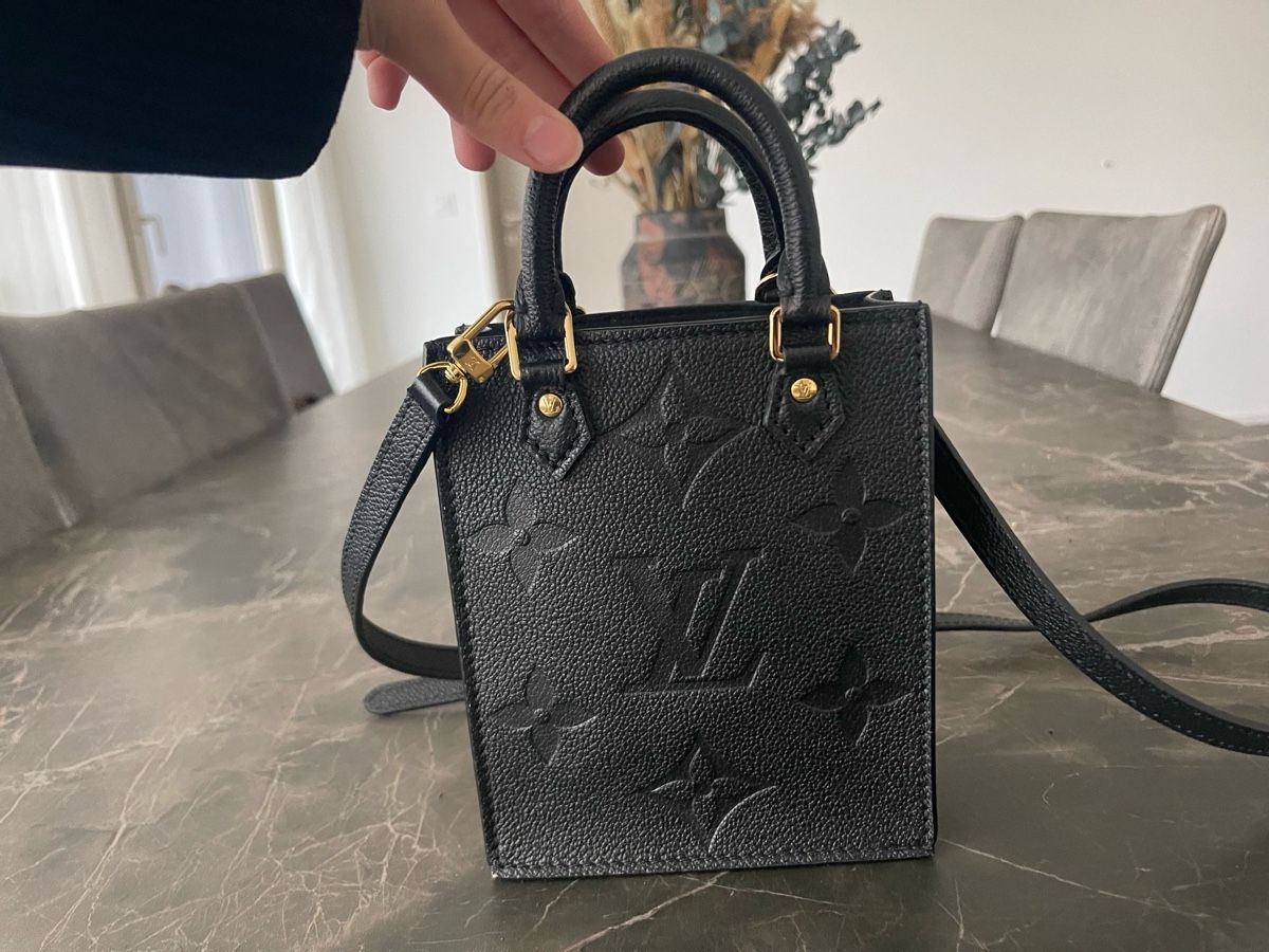 Louis Vuitton Borse da donna: Louis Vuitton Petit Sac Plat Monogram Empreinte – Nuovo (secondo la descrizione) da Zürich venduto da nic_g776 2