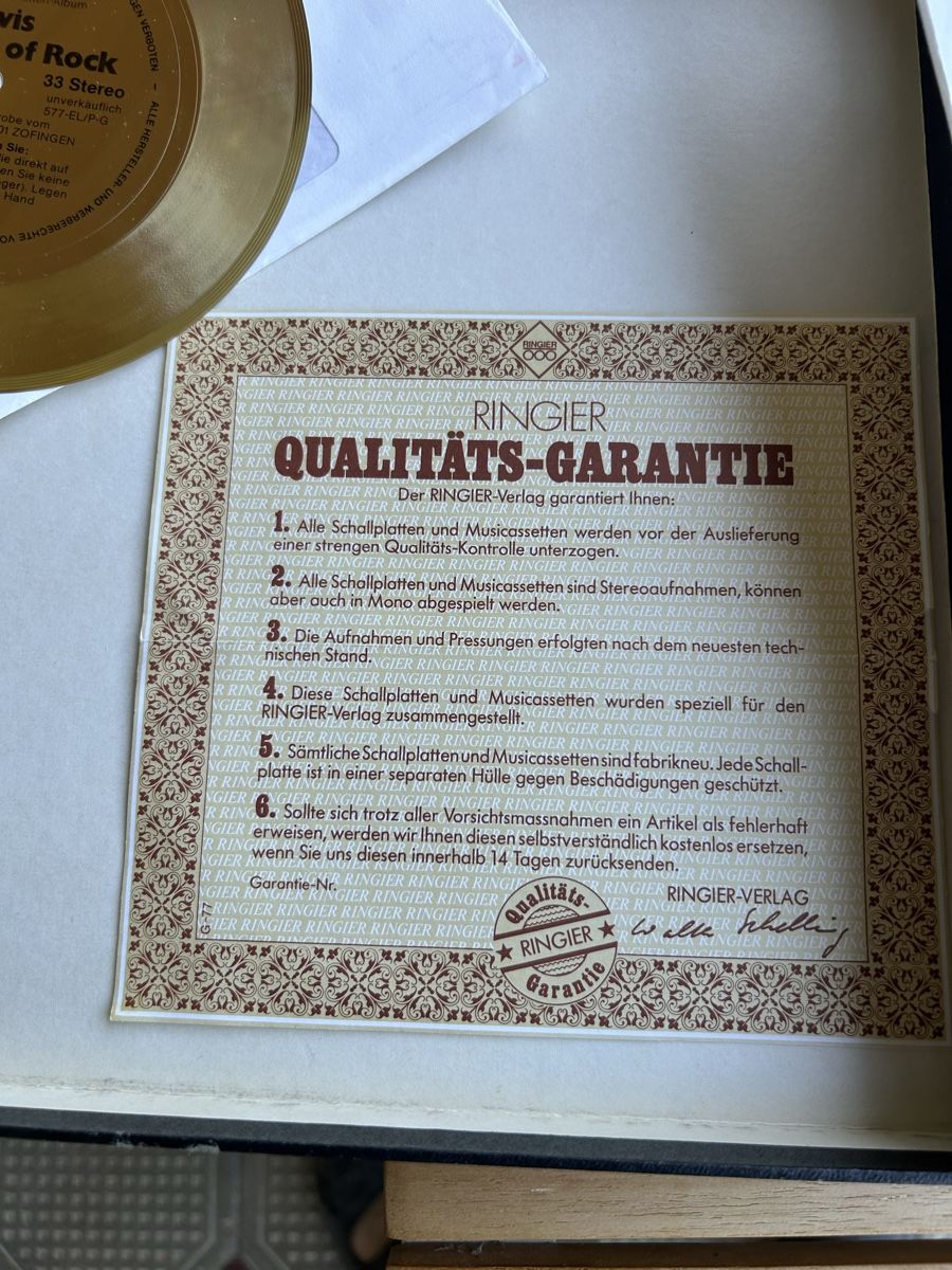 Dischi in vinile: Elvis Presley LPs – Usato da Gwatt (Thun) venduto da ate_6ng8 4