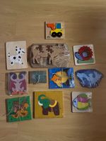 Holzspiel 12: 11 Holzpuzzles (können einzeln gekauft werden)