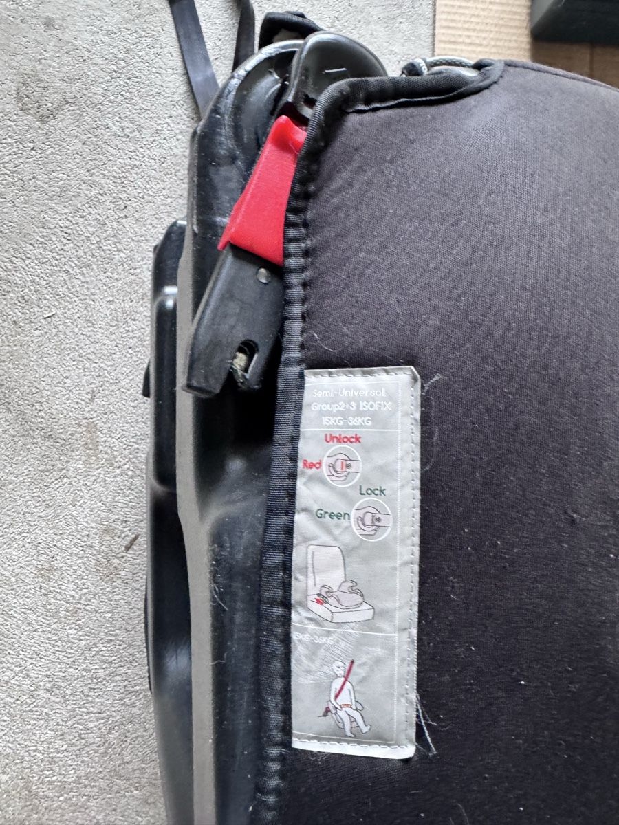 Osann Seggiolini per auto: Kinder-Aufsitz /Autositz ISO Fix – Usato da Wangen SZ venduto da Chafler78 1