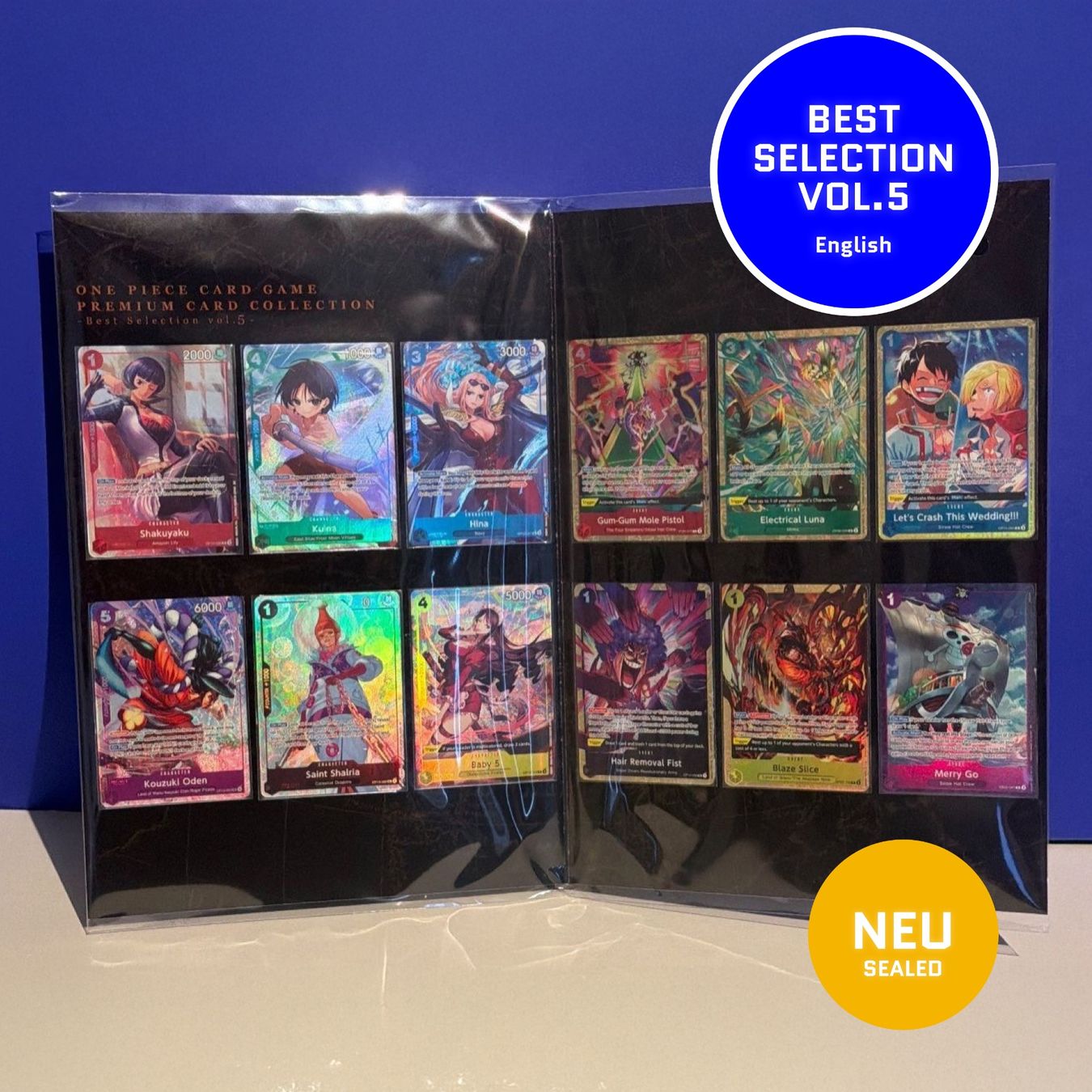 Bandai Sammelbilder & Trading cards: Premium Collection Best Selection Vol.5 - EN - One PieceTCG – Neu und originalverpackt aus Bern von mura_shop 3