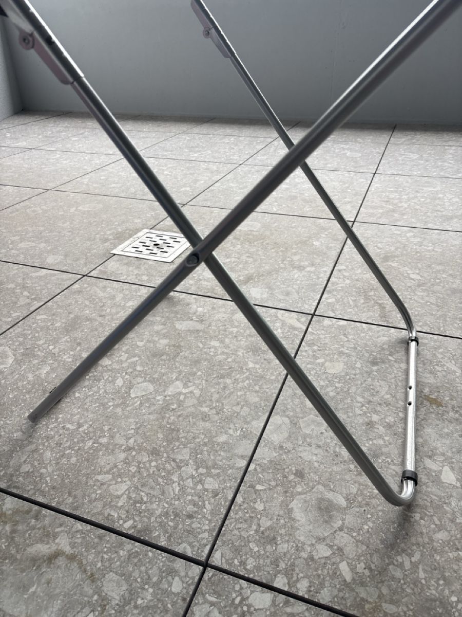 Altro in Decorazioni & Accessori: Trockner Wäscheständer klappbar Metall Silber – Usato da Neuhausen am Rheinfall venduto da LTomk 1