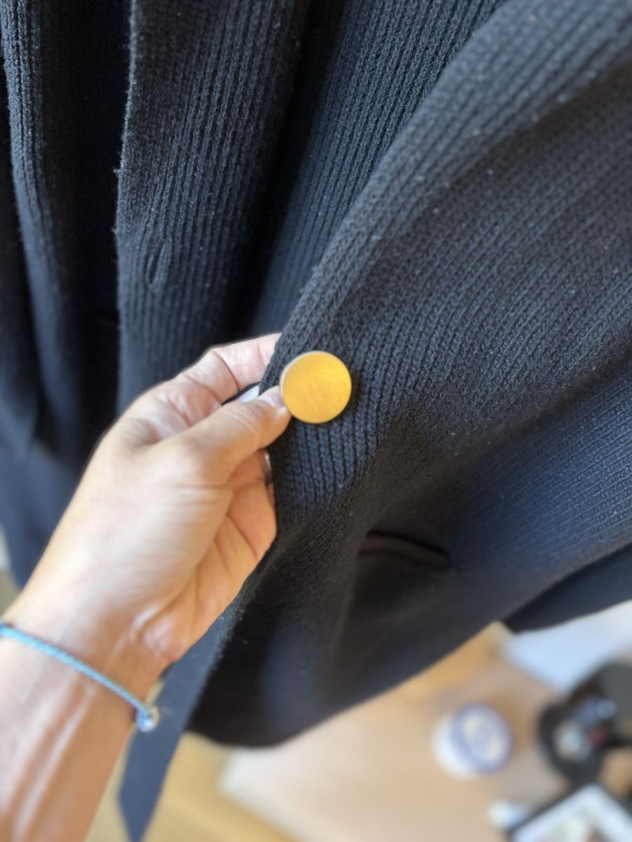 Dorothee Schumacher Mäntel: Schuhmacher Strickmantel, Schwarz, Grösse M – Neu (gemäss Beschreibung) aus Cham von MC_0605 2