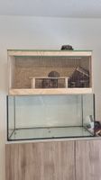 Terrarium mit Aufsatz für Kleintiere