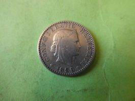 Schweiz 1899, 20 Rappen