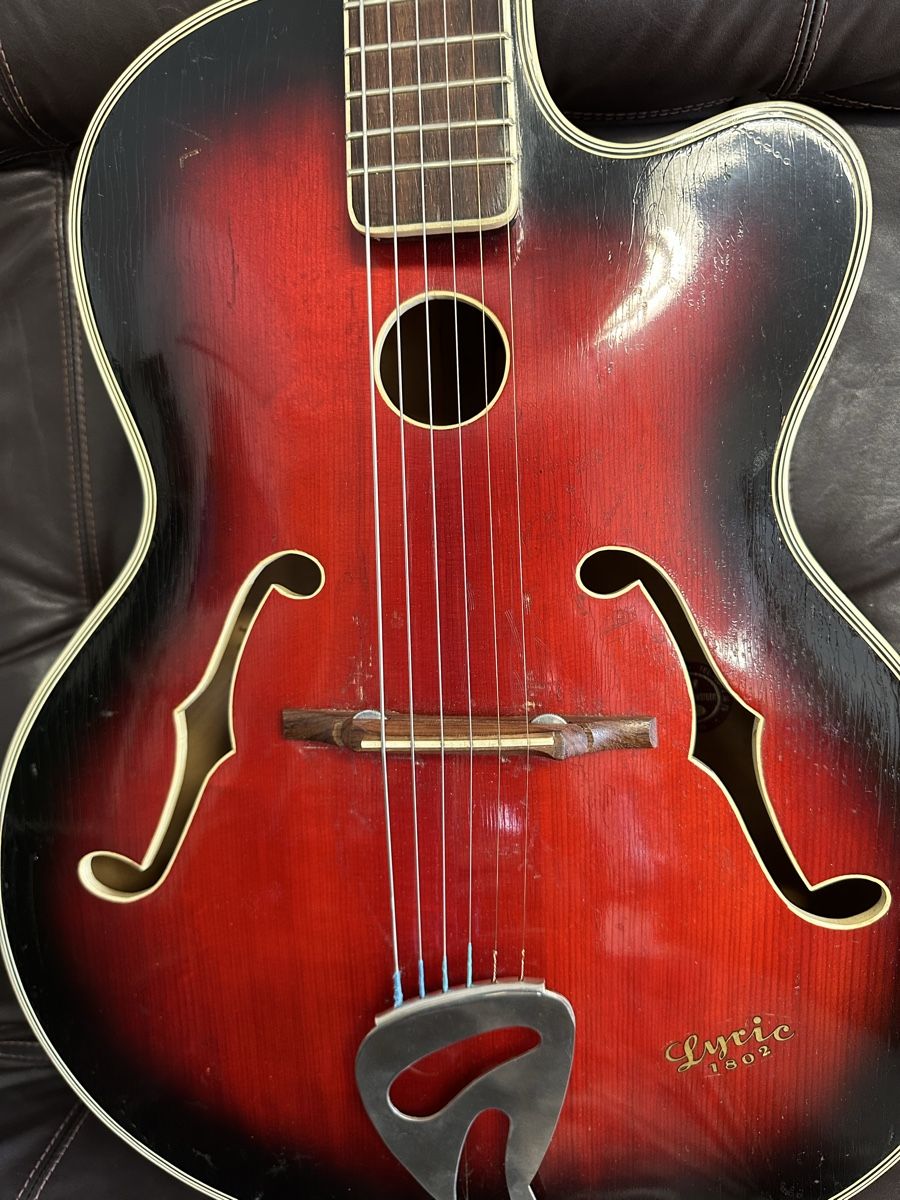Musikinstrumente: Tellson Lyric 1802 von 1960 – Gebraucht aus Tschierv von Screamingwolfguitars 1